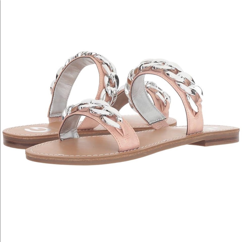 Guess sandals-GG Tunez-size 7.light pink